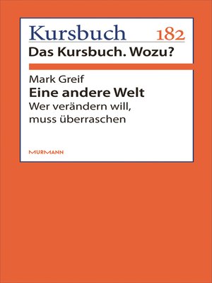 cover image of Eine andere Welt